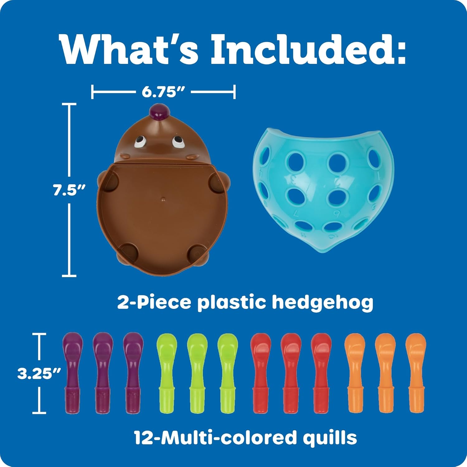 Toddler Montessori Toy Hedgehog For Fine Motor Skills
