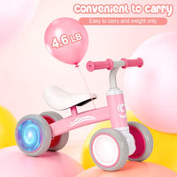 Toddler pedal-less scooter for supervised indoor riding