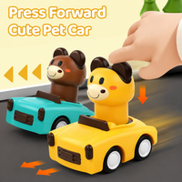 Toddler push and go car toy for early learning