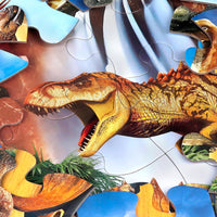 Toddler Puzzle 48 Pieces – Waterfall Dinosaur Theme for Fun and Educational Play