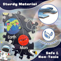 Toddler Space Learning Puzzle For Age 3 To 8 Years