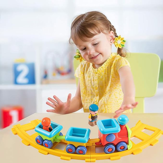 Toddler Toy Train Set With Music