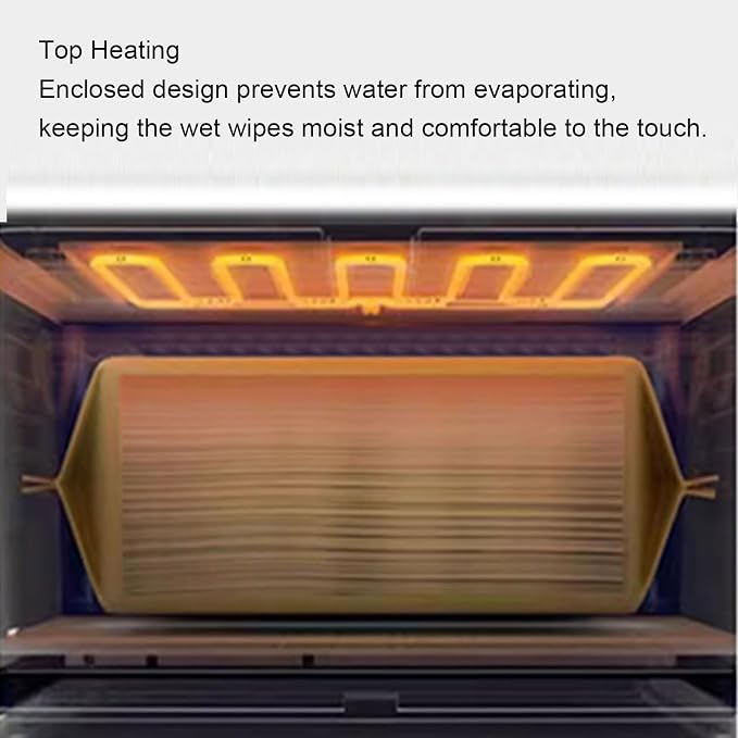 Built-in spring mechanism designed to lift wipes for easier dispensing.