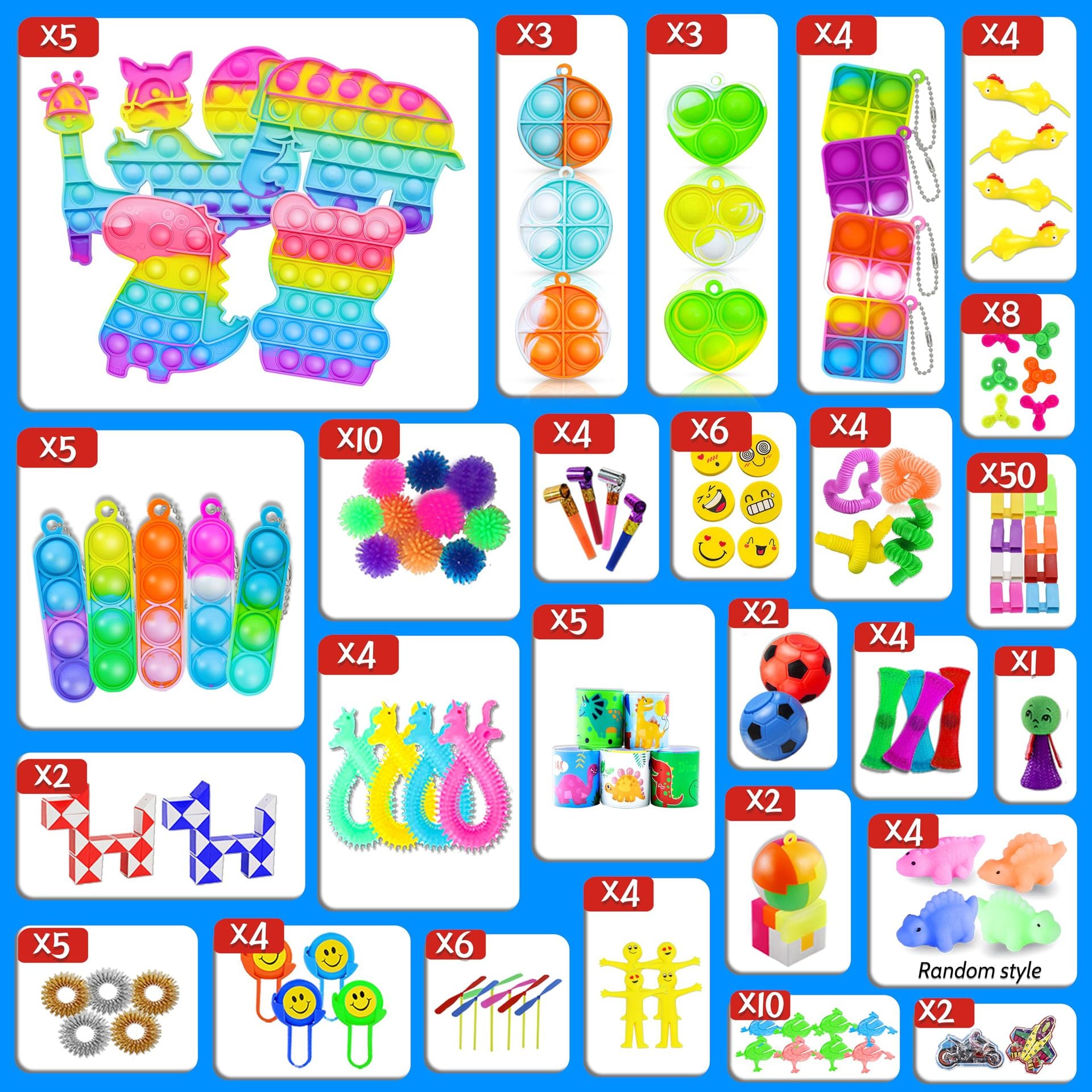 Top prize toy set for kids, 1000-piece toy set for creative building