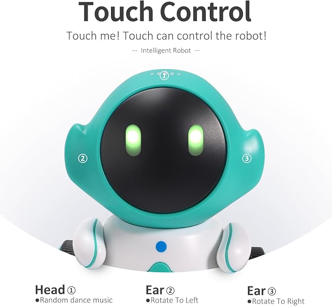 Touch control robot toy for kids