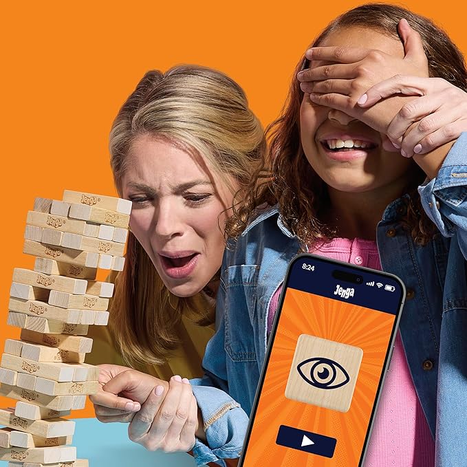 Tower stacking game for family party and game night
