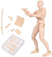 Transparent Skin Tone Artist Figure – Poseable Drawing Model for Artists and Illustrators