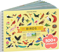 Toddler airplane travel activity sticker book with animal scenes for road trips