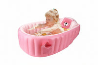 Lightweight portable baby bathtub for travel and camping
