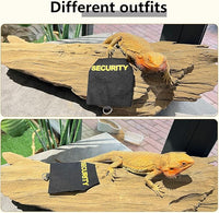 Travel Backpack for Guinea Pigs and Small Reptiles with Security Harness