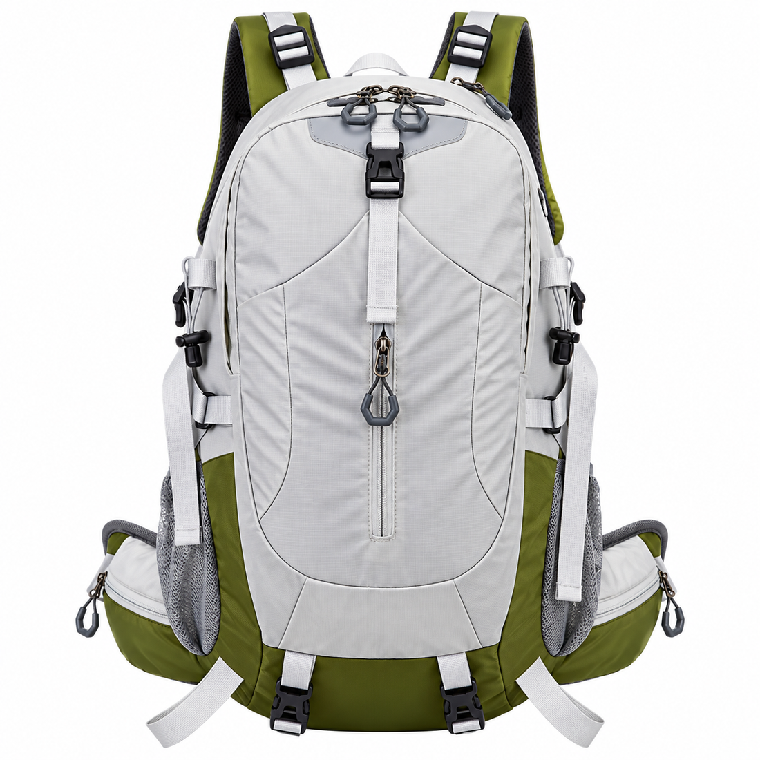 Travel backpack and hiking backpack with 40L capacity for men's outdoor adventures.