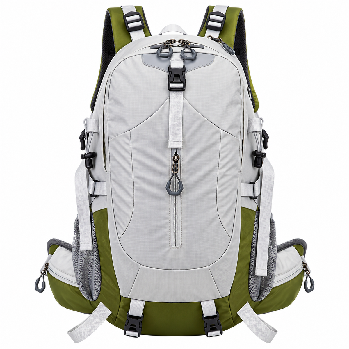 Travel backpack and hiking backpack with 40L capacity for men's outdoor adventures.