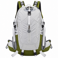 Travel backpack and hiking backpack with 40L capacity for men's outdoor adventures.