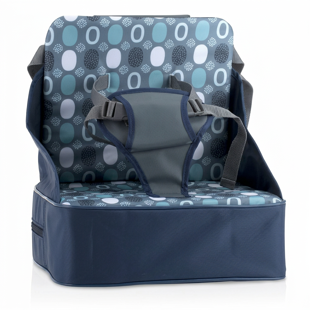ravel Booster Seat for Babies and Toddlers, Compact, Adjustable and Portable for Mealtime