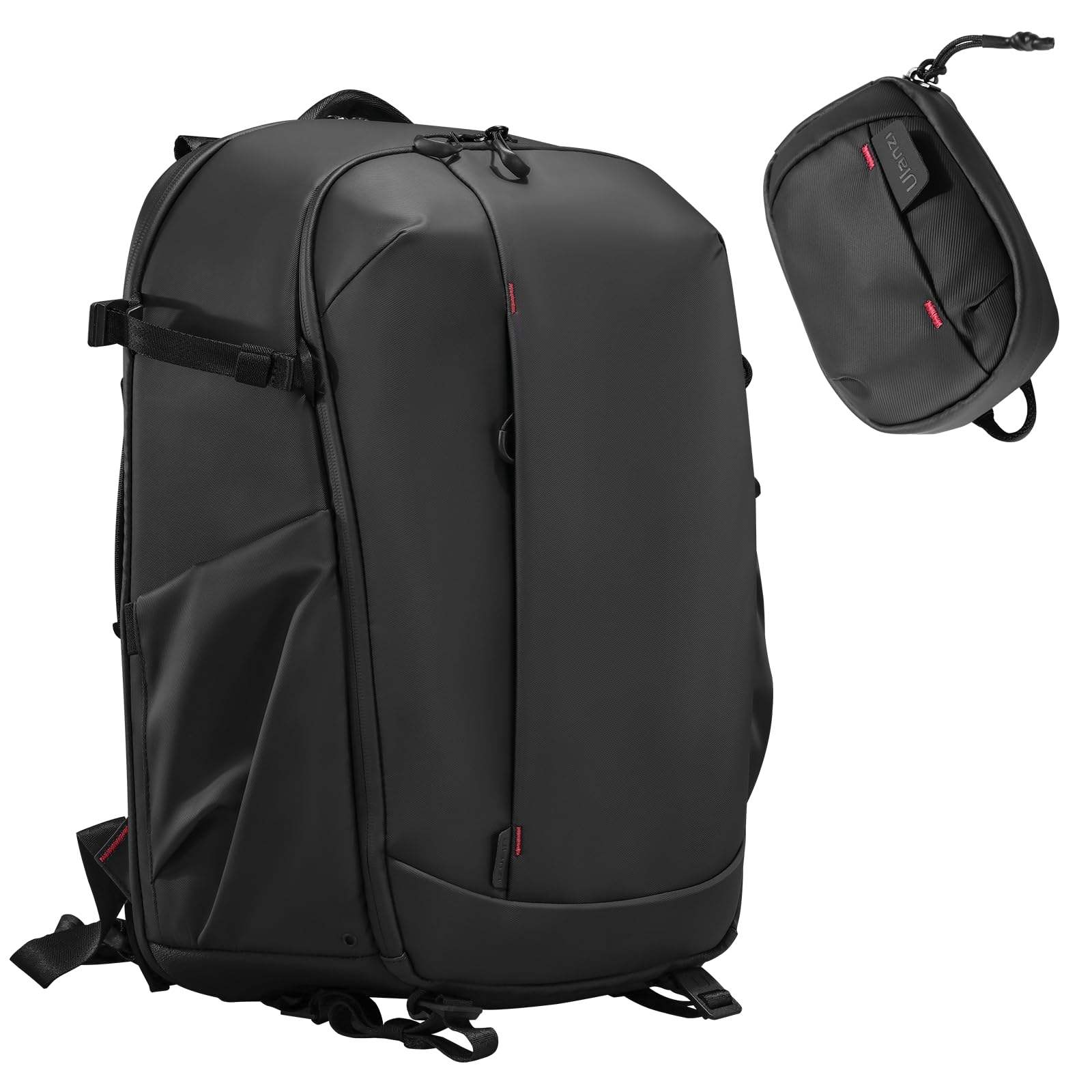 Travel camera backpack with space for lenses cables and chargers