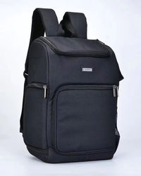 Travel camera backpack with organized compartments for lenses and accessories
