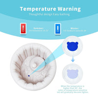 Portable inflatable baby bathtub suitable for travel