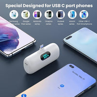 Travel power bank pocket size lightweight design