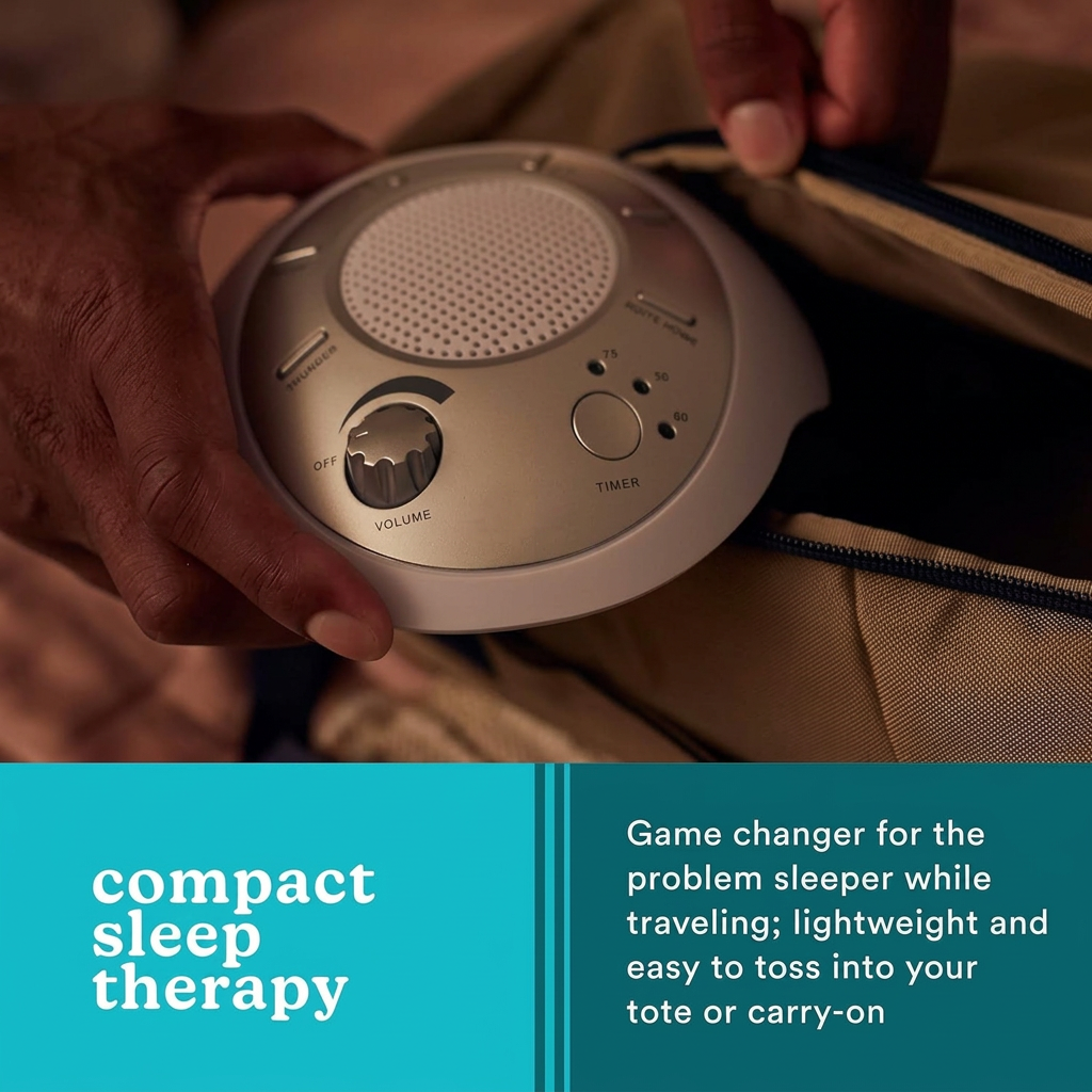 Small Travel Size Sleep Sound Machine For Home And Travel