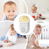 Portable travel sound machine with timer settings