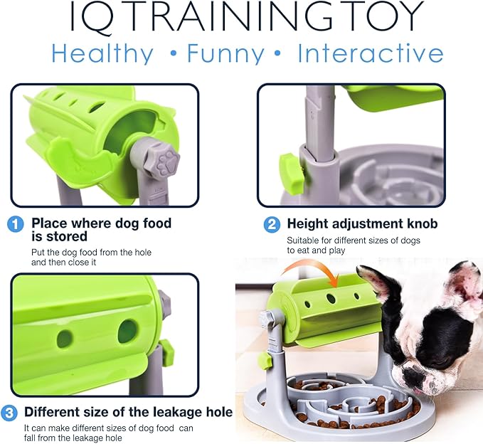 Pet activity toy with treat compartment layout