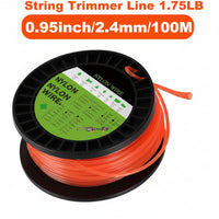 330 feet nylon trimmer line for lawn care, trimming weeds and bushes