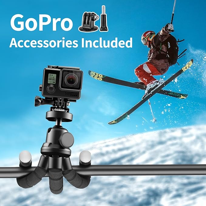 wireless remote control for tripod enabling hands free selfies and video capture