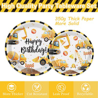  Truck themed birthday party supplies for kids celebrations