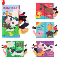 Tummy Time Baby Book Toy For Infants