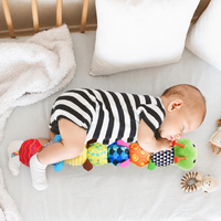 Tummy time toy for newborn baby boys and girls