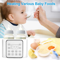Twin Bottle Warmer For Baby Feeding Bottle Routines