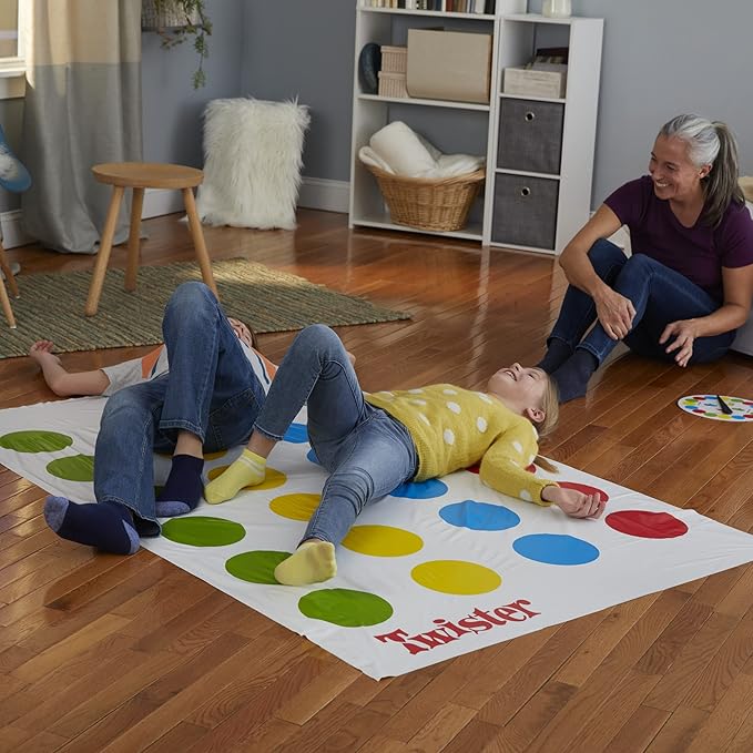 Twister game for indoor and outdoor fun with kids and family