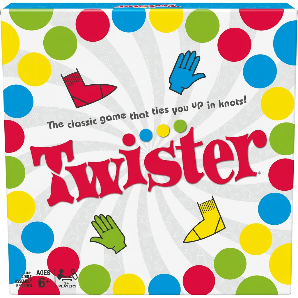 Twister Party Classic Board Game for kids and family