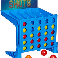 Two player grid board game with colored balls for family play