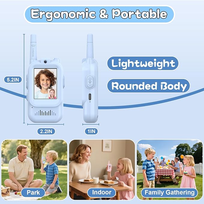 Two-way radio walkie talkies for kids communication