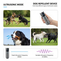 Ultrasonic Dog Training Device with Portable Handheld Design