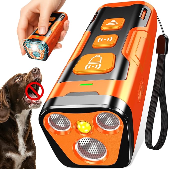 Ultrasonic Dog Training Device with Adjustable Training Modes