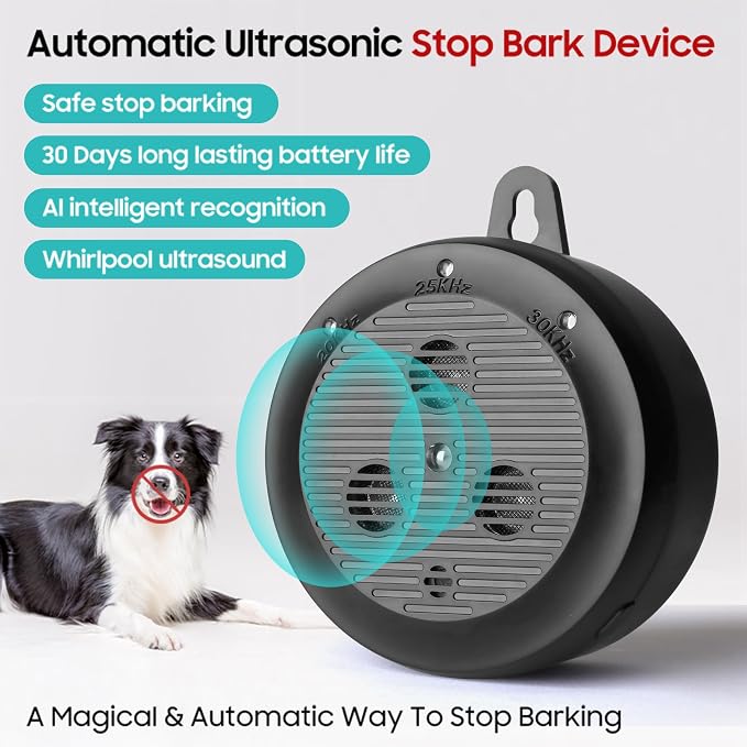 Ultrasonic Dog Training Tool with Multiple Operating Modes