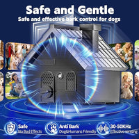 portable dog bark deterrent for training and calming