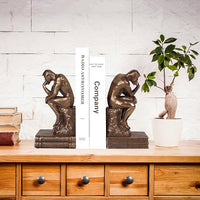 Unique Gold Bookends For Organizing Books On Modern Shelves