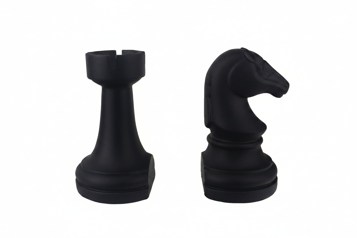 Unique Chess Book Stoppers For Keeping Books Neatly Arranged