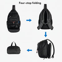 Unisex crossbody sling bag suitable for men and women