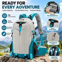 Unisex trekking rucksack designed for men and women during hiking adventures.