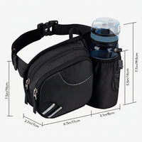 Unisex outdoor waist pack with adjustable buckle strap