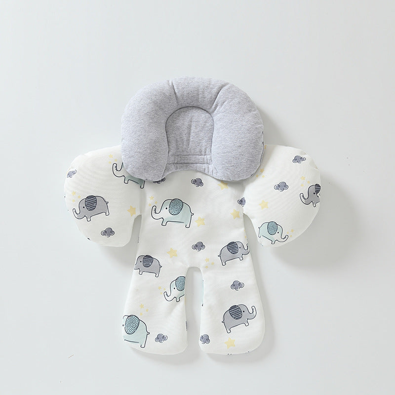 Universal baby seat cushion for travel and feeding
