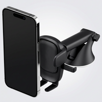 universal car phone mount one touch dashboard holder smartphone