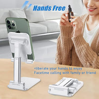 Universal phone stand compatible with all smartphones