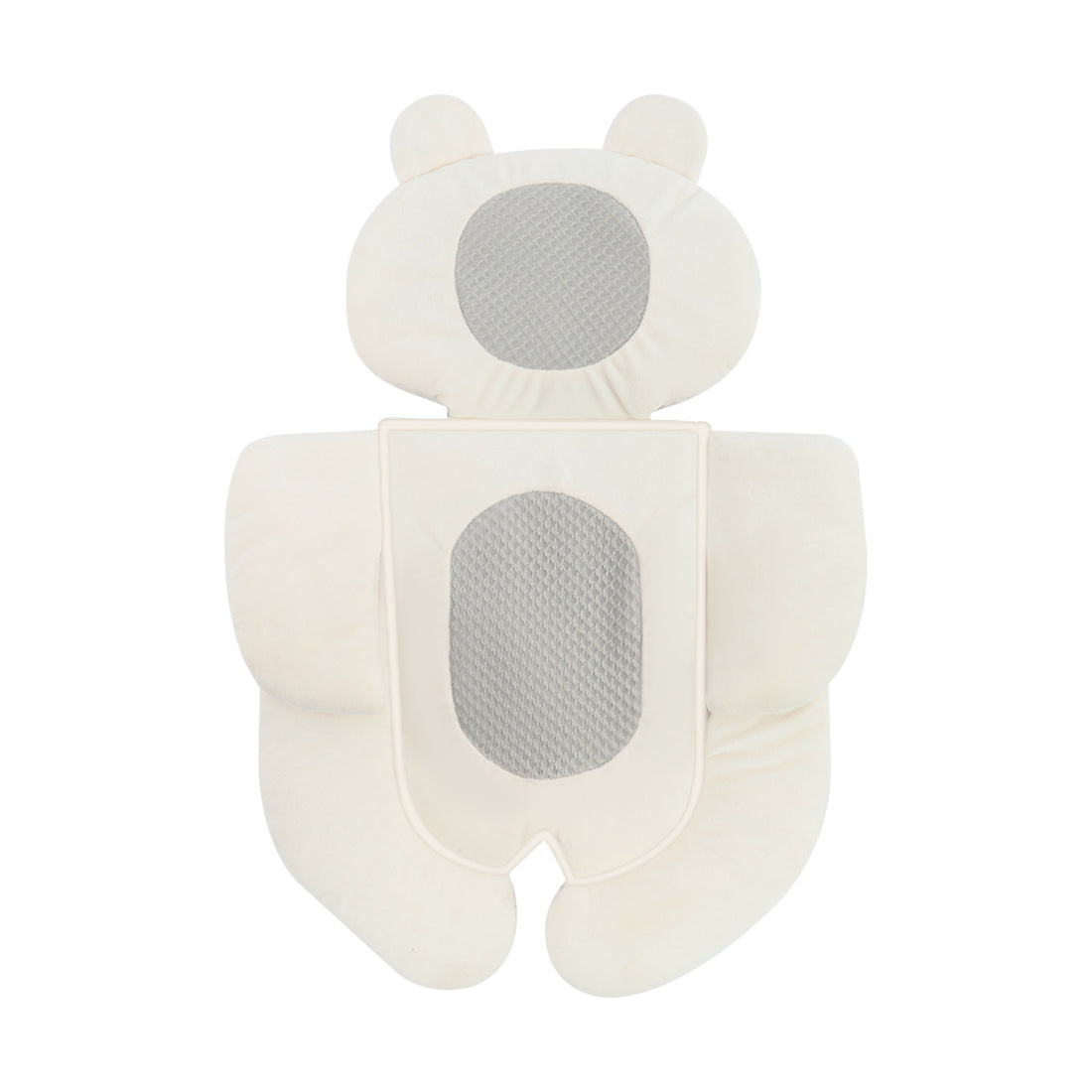 Universal stroller seat pad with soft padding and baby spine protection
