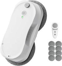 Updated automatic window cleaning robot in white