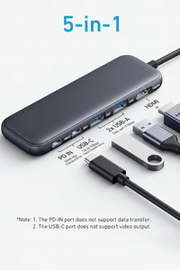 USB C Hub 4K HDMI Display Output Laptop